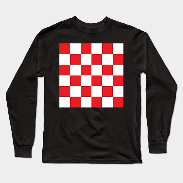 Ferrari Racing Flag Long Sleeve T-Shirt by GreazyL